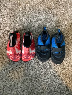 Shoes, water