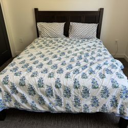 Queen Wooden Bed Frame 