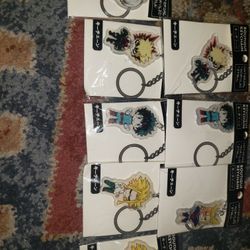 My Hero Academia Keychains