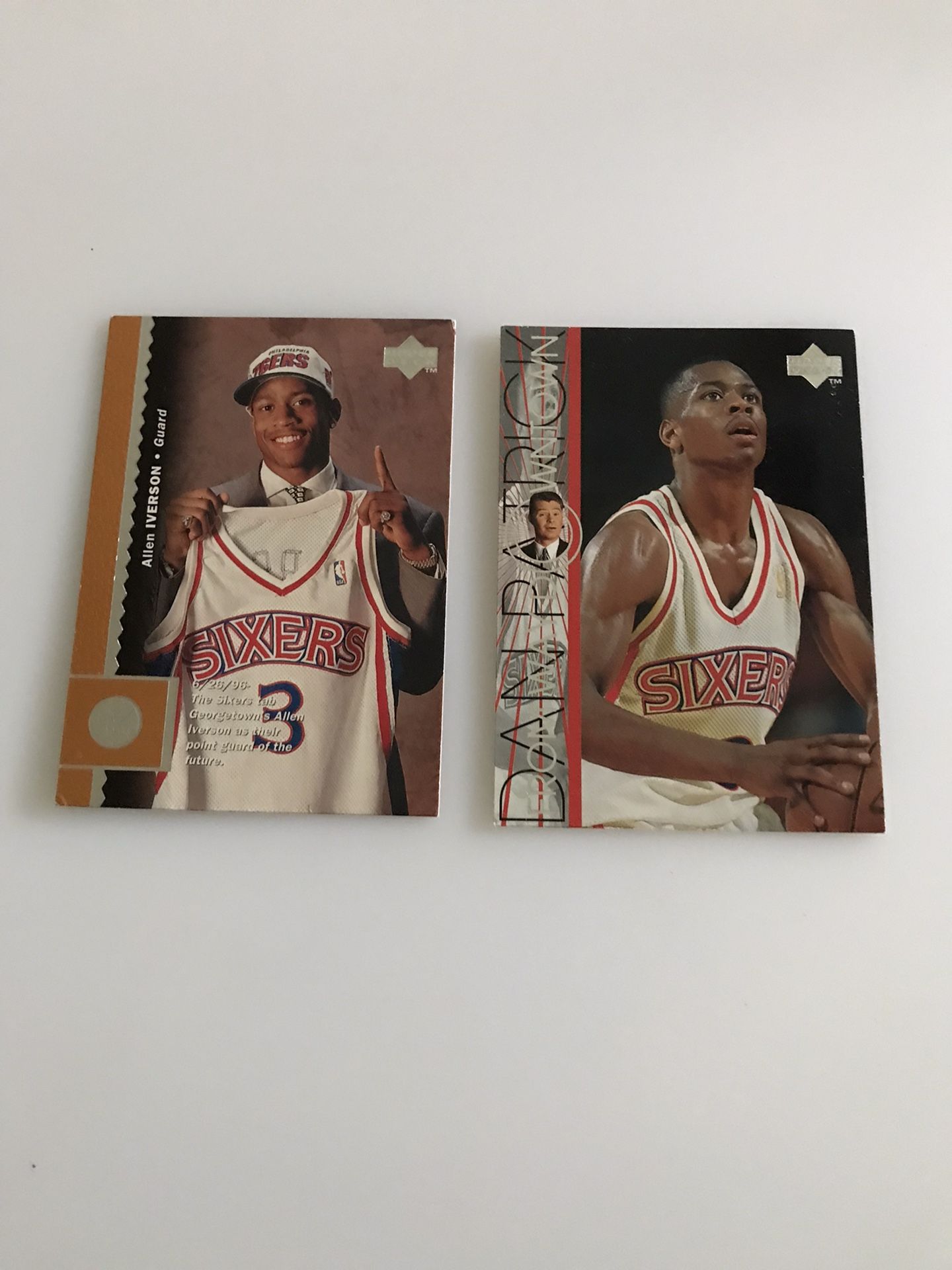 Allen Iverson Upper Deck 1996 #91 Rookie Card - Main Image