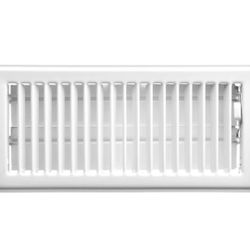 (5-Pack) Imperial 4” × 10” White Steel Louvered Floor Registers – Brand New! 🌬️🏠