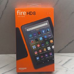 New Amazon Fire HD 8 Tablet, 8" HD Display