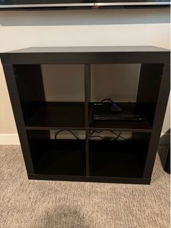 Black shelf
