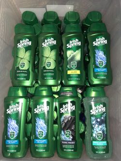 Irish Spring Body Wash Lot of 5