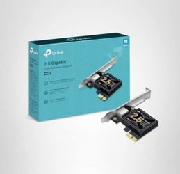 TP-Link TX201 2.5G PCIe Network Adapter 2.5 Gigabit Ethernet Card Low Profile | New, Factory Sealed