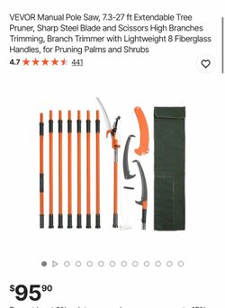 Tools/pole saw /manual pole saw /garden