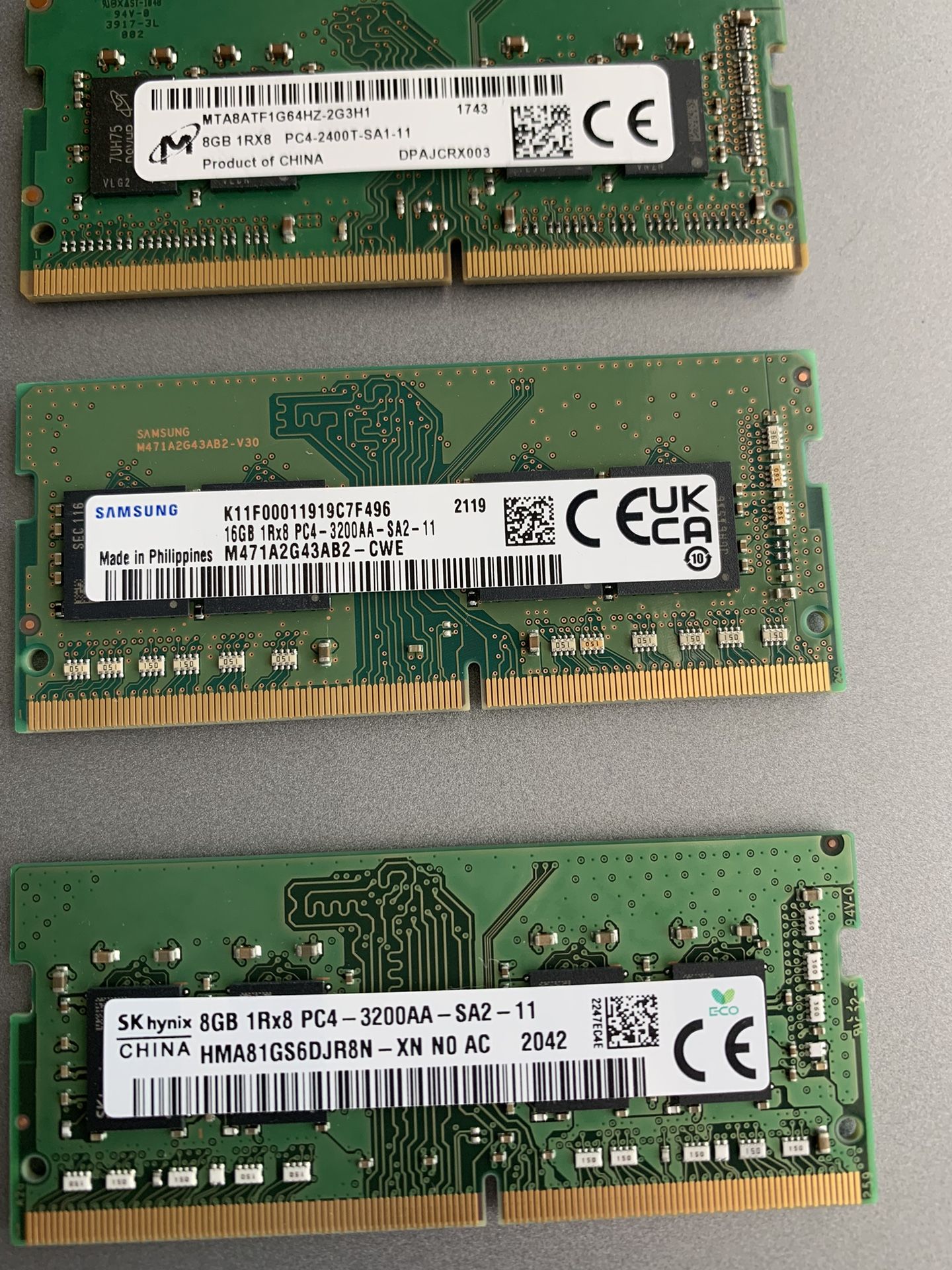 Laptop Memory