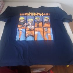 Naruto Uzumaki Shippuden  Collection T-Shirt Size  L