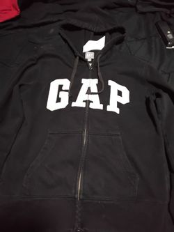 Black gap hoodie men's Xs