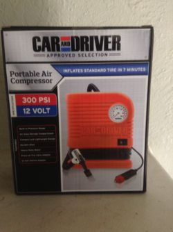 New 300 psi 12v portable compressor