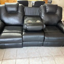 2 Reclining Sofas In Perfect Condition 