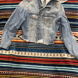 Jean Hoodie Jacket