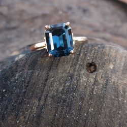 Navy Blue Ring