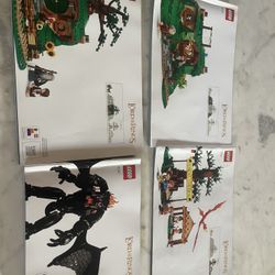 Lego Boxes And Manuels