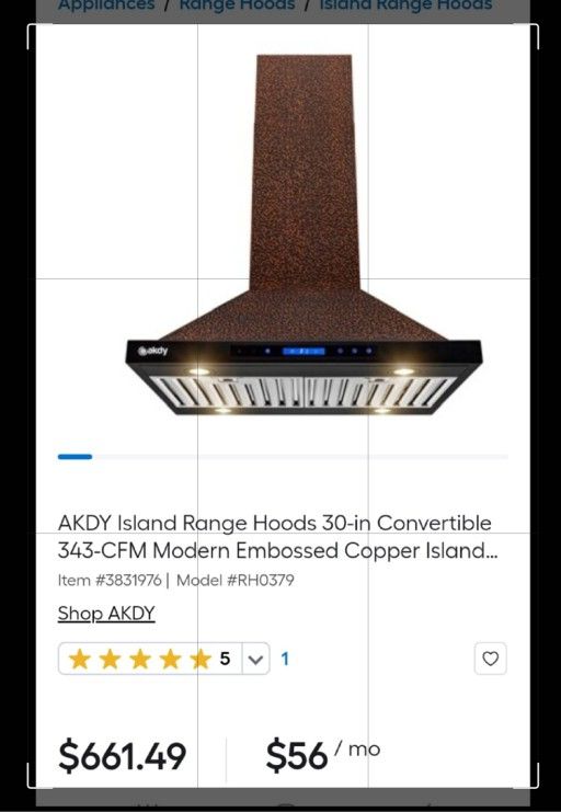 OVEN HOOD