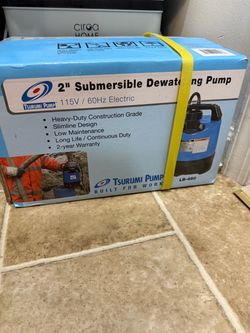 Tsurumi LB-480 2" Submersible Dewatering Pump