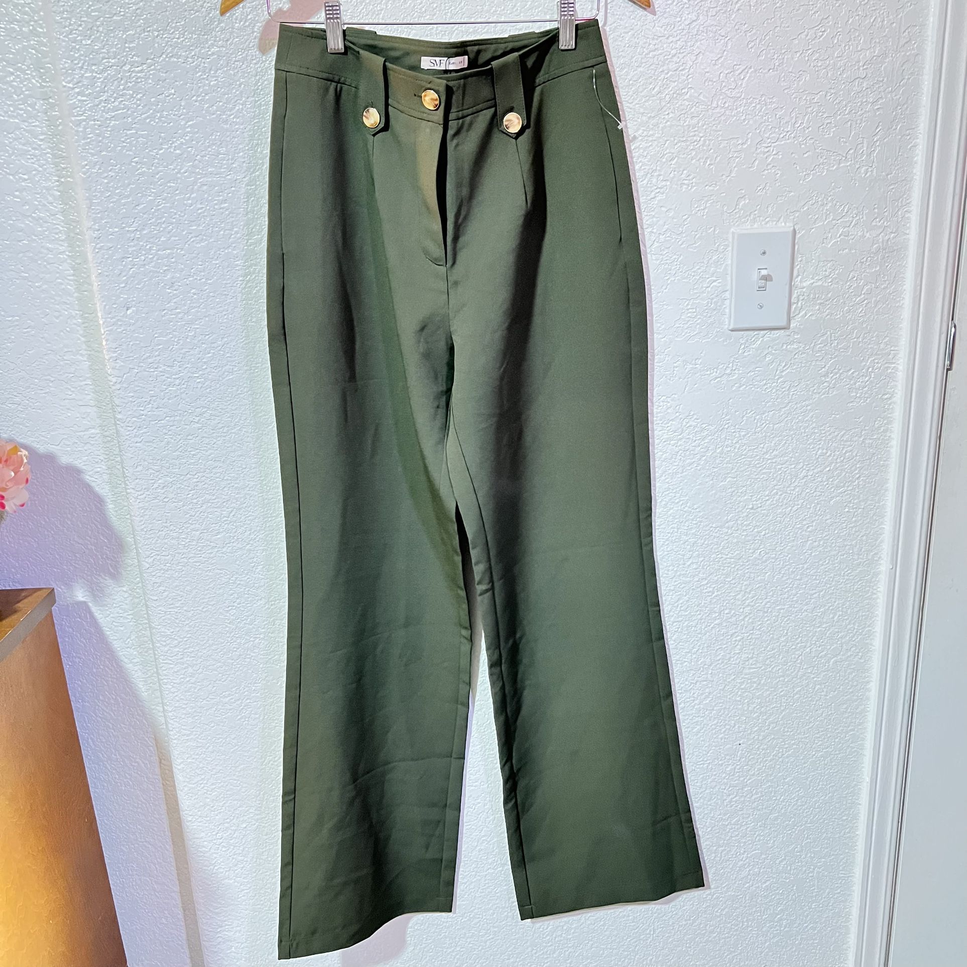 SMF pant Green color EUR L Uk 12