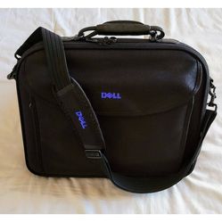 Dell Laptop Computer Shoulder Bag Fits Up To 15.6", Black