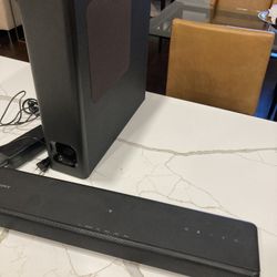Selling Sony Bluetooth Speaker And Subwoofer For TV ($100 OBO)