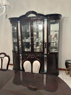 Elegant formal dining room set