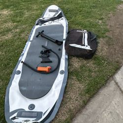 Paddle board. Inflatable 