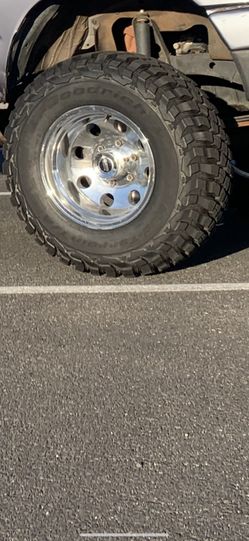 American Racing 15x10.5 x31inch wheels