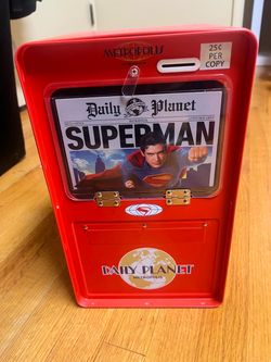 Superman popcorn bucket from AMC