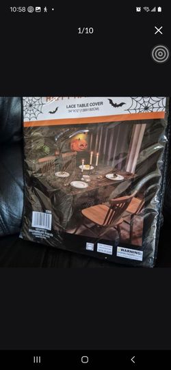 Halloween lace table Covers and more