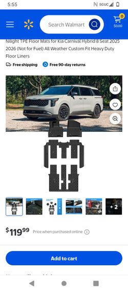 2023 Kia floor mats