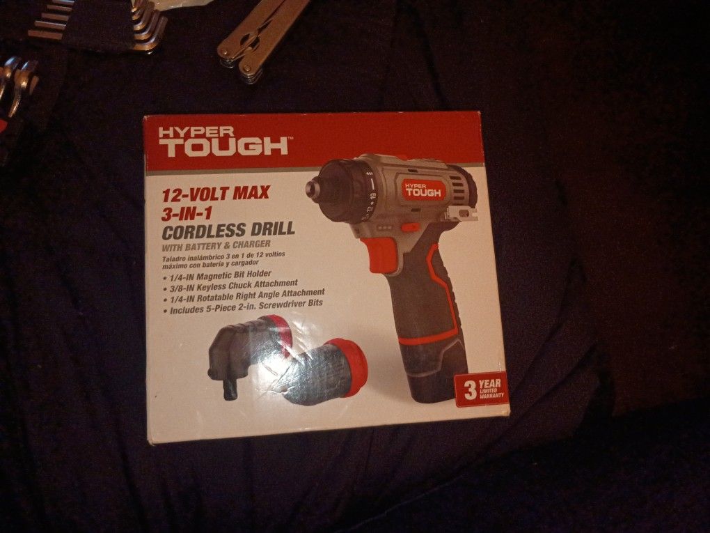 Hyper Tough Cordless Impact Drill