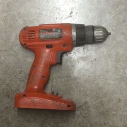 BLACK + DECKER 24V CORDLESS DRILL **BARE TOOL** 24  VOLT B&D