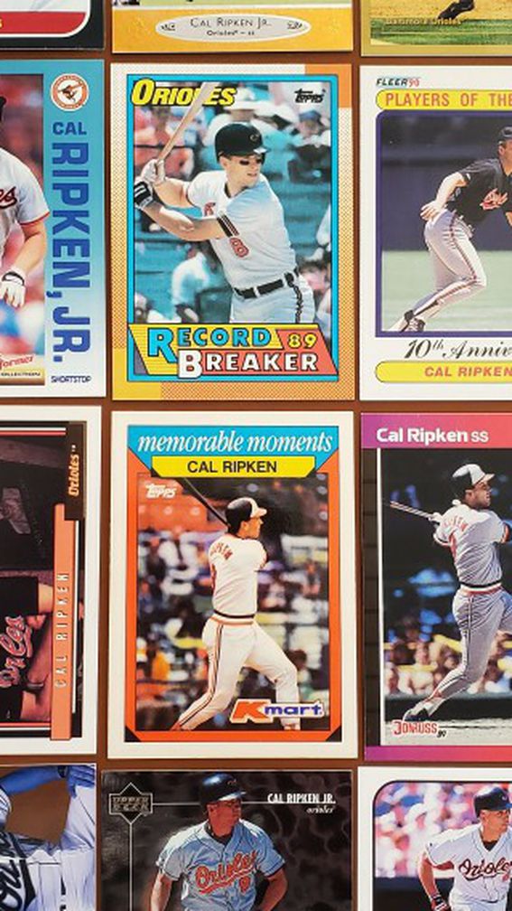Baseball Cards - Cal Ripken Jr.