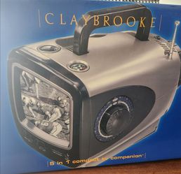 NiB Claybrooke 5 in 1 Compact TV Companion $10