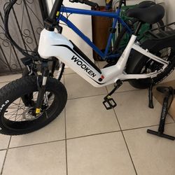 Wooken 1000W Electric Bike – Fat Tire – Needs Battery (Must Sell Today)