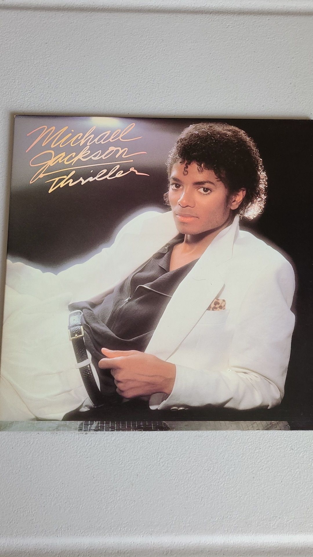 Original Michael Jackson it's thriller album vinyl