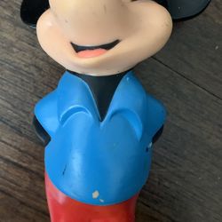 Vintage Disney Mickey Mouse Figure 