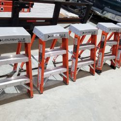 $30 each are all 5 for a $120 2' steps stool ladder ladders