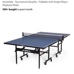 JOOLA Inside Professional MDF Indoor Ping Pong Table