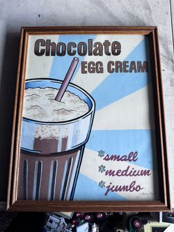 Egg Cream Picture Signed By Louis Max 