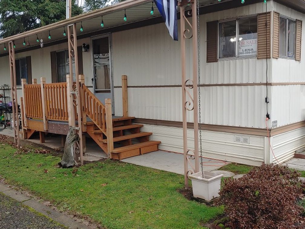 2 Bed 1 BA Mobile Home For Sale In 55+ Park