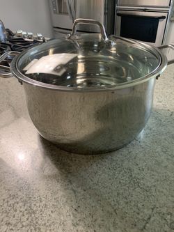 Olla de 15 litros de acero inoxidable