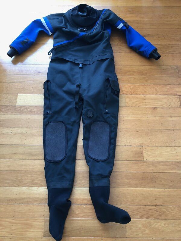 New Fully Loaded Seaskin Nova Drysuit with Kubi Glove System