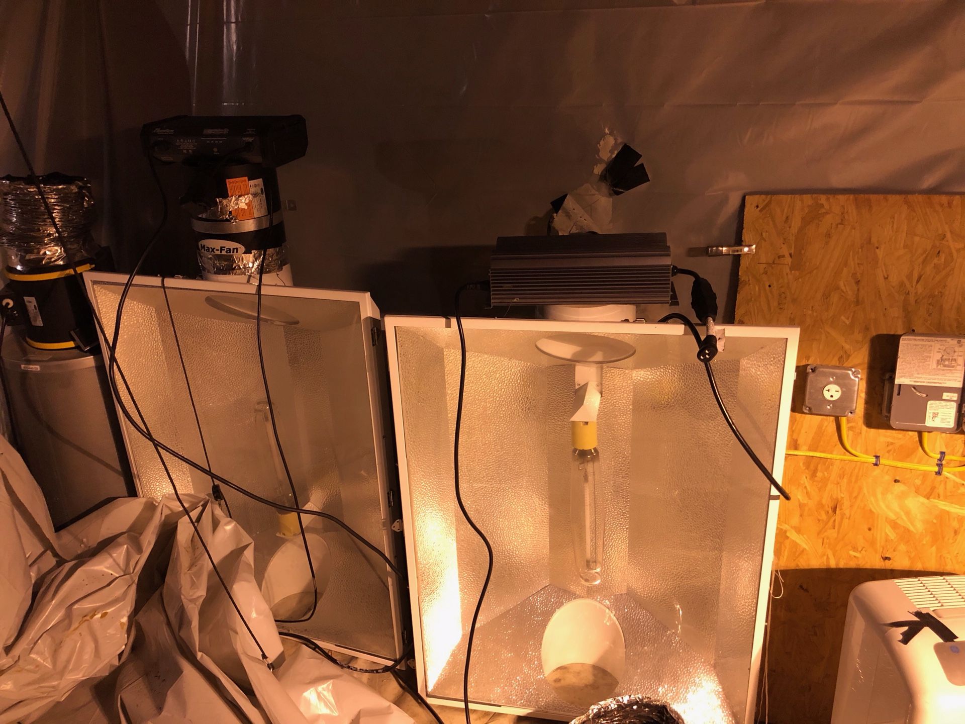 Lights And Other Grow Equipment For Sale Will Sell Fast