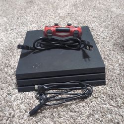 PS4-Pro With Controller Work Great No Issues 