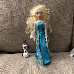 Olaf and Elsa