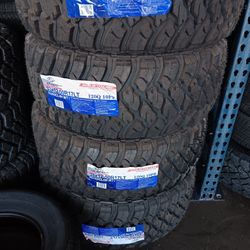 4 New Tires Installed/ Nuevas Llantas Instaladas 33/12.50/17 Atlander Tires