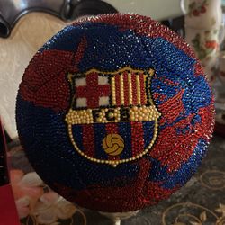 Handmade Bedazzle Barcelona Ball, Ball Size 5