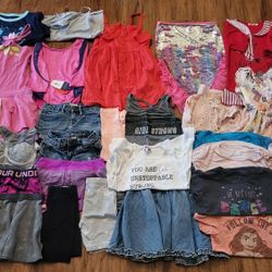 Girl Clothes Size 8t-9t. 