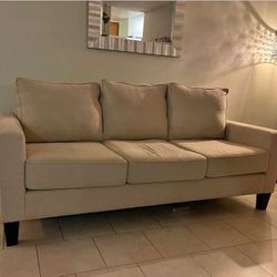 Beige Couch Sofa Sectional Loveseat Chaise Chair