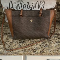Michael Kors Maisie Brown Purse